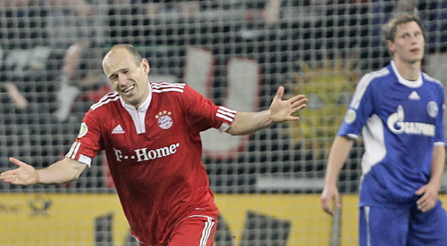 Wird Arjen Robben neuerlich in einem DFB-Pokal-Halbfinale das Meer teilen?