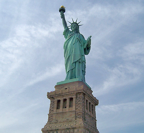 Die Freiheitsstatue in New York (© Lizas Welt)