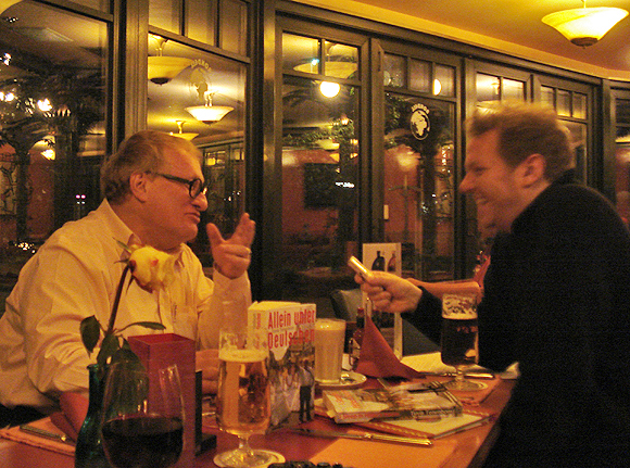 Tuvia Tenenbom (links) und Stefan Frank, Oldenburg, 27. Februar 2013