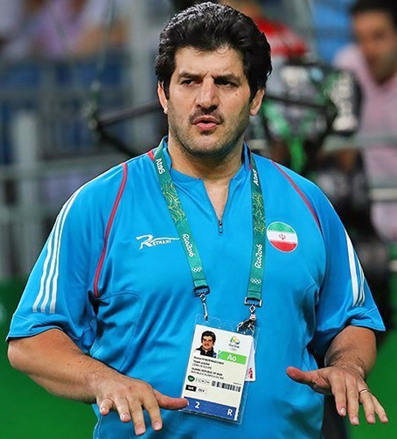 Rasoul Khadem während der Olympischen Sommerspiele in Rio de Janeiro, August 2016 (© Tasnim News Agency mit CC-BY-4.0-Lizenz via Wikimedia Commons)